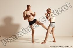 Kickbox reference poses